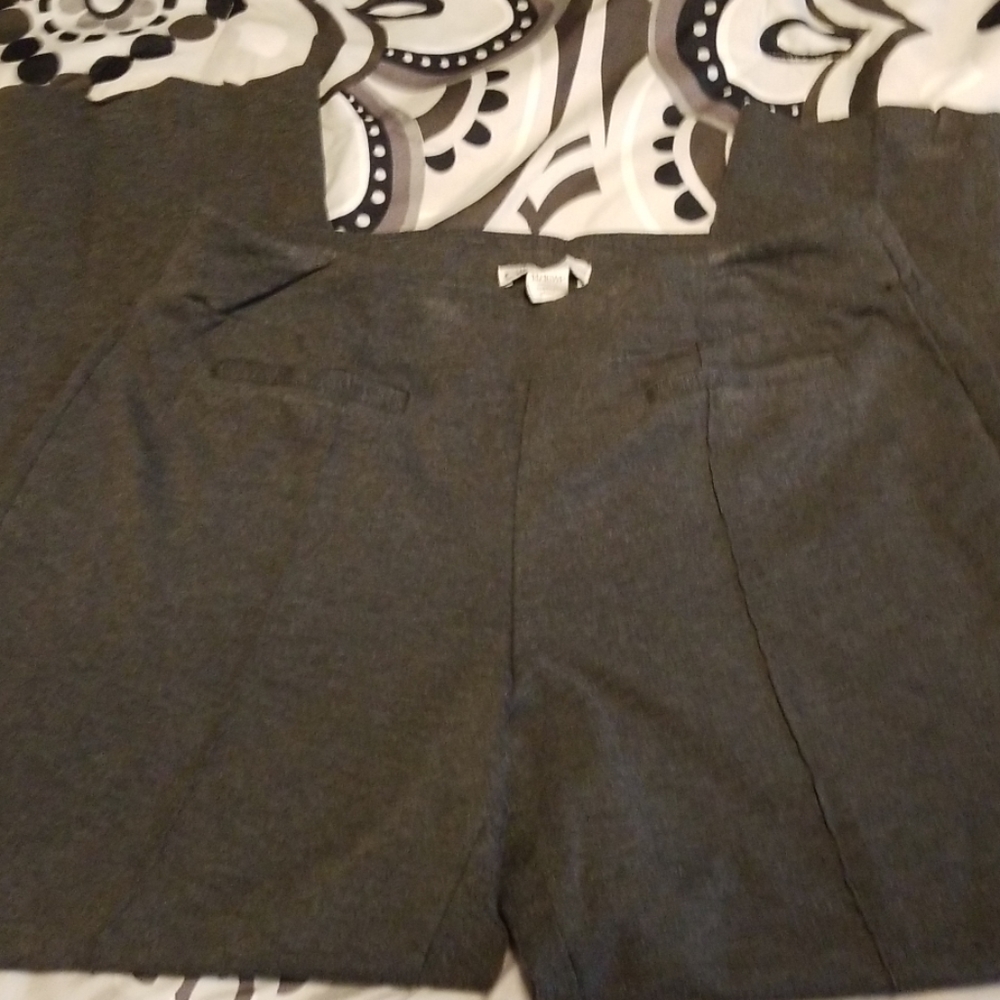 Womens charcoal gray dress pant